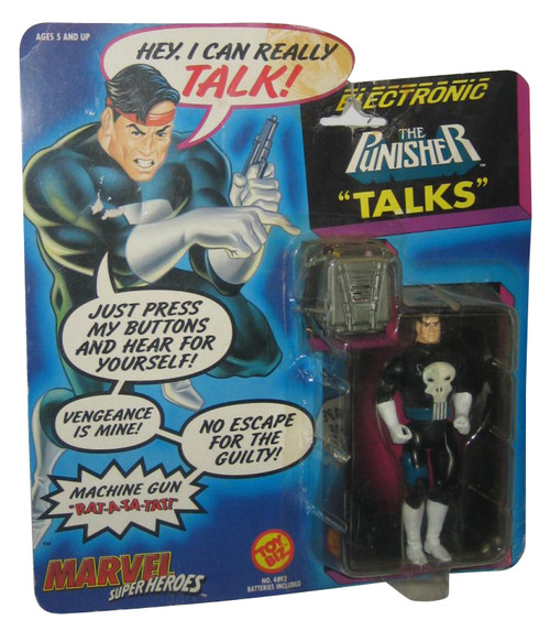 Marvel Super Heroes Talking Punisher Toy Biz (1991) Action Figure