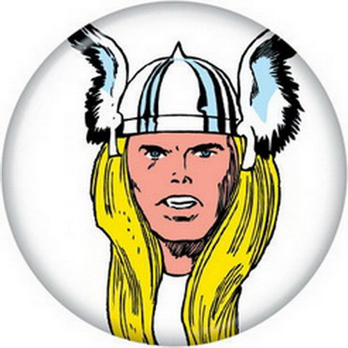 Marvel Comics Thor Portrait Button 81724