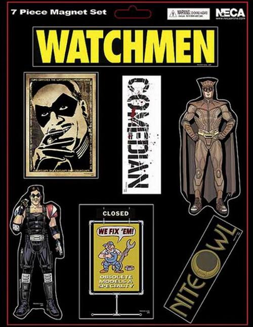 Watchmen Comedian & Nite Owl Magnet Sheet 11101