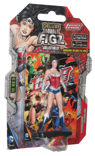 DC Comics Justice League Deluxe Mini Figz Wonder Woman New 52 Mini Figure