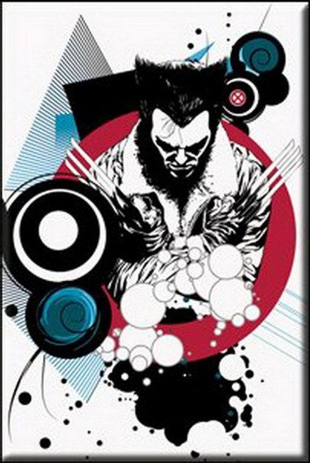 Marvel Comics Wolverine Shapes Magnet M-MX-0004