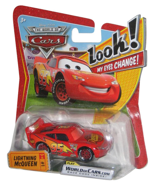 Disney Pixar Cars Lenticluar Eyes Change Series 1 Lightning McQueen #1 Toy