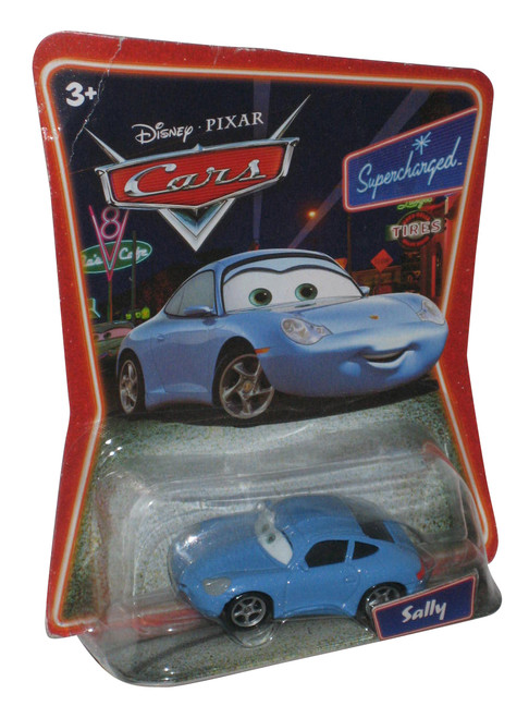Disney Pixar Cars Sally Supercharged Mattel Die-Cast Toy Car - Damaged Plastic