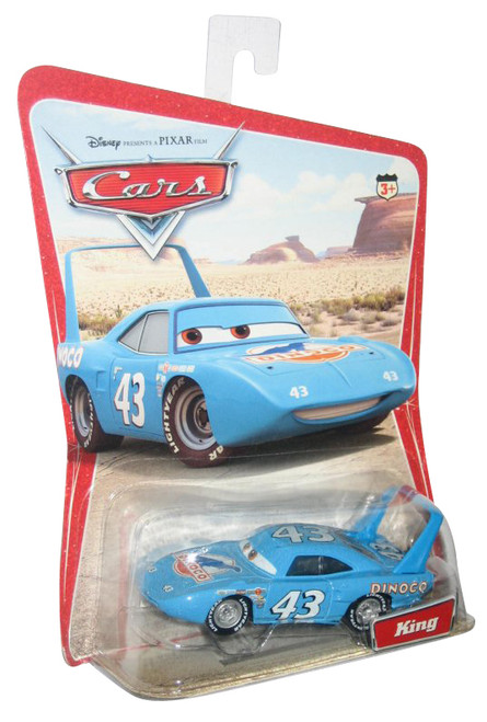 Disney Pixar Cars The King Desert Scene Series 1 Die-Cast Mattel Blue Toy Car