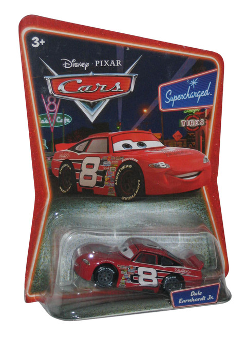 Disney Pixar Cars Dale Earnhardt Jr #8 Supercharged Mattel Die-Cast Toy Car