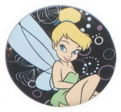 Disney Fairies Tinker Bell Circle Designs Button