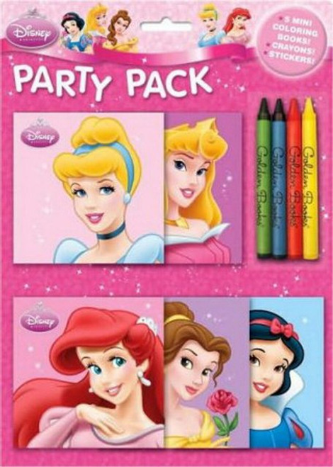 Disney Princess Party Pack Activity Book Set