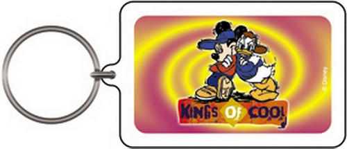 Mickey & Friends Kings of Cool Lucite Keychain