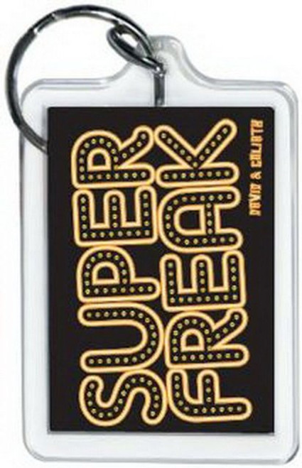 David and Goliath Super Freak Lucite Keychain 65499KEY