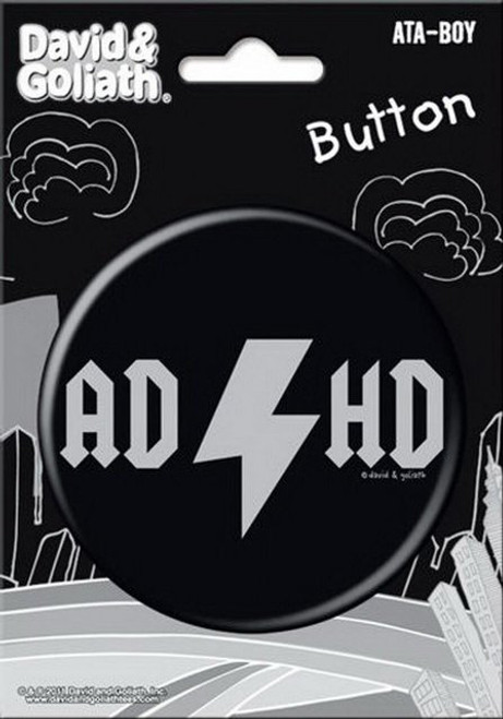 David and Goliath AD HD 3-inch Button 97110