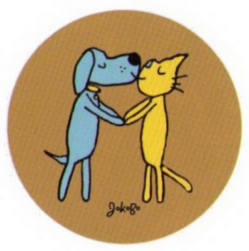 Jokobo Cat and Dog Button JB4446