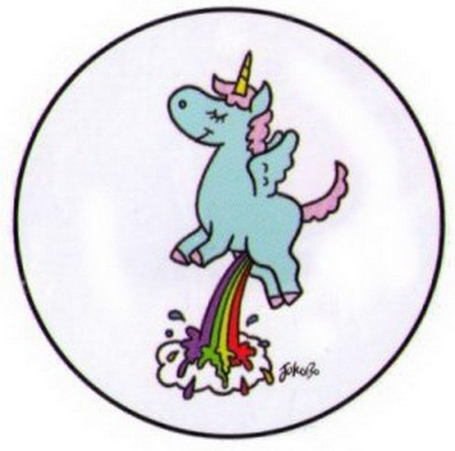 Jokobo Unicorn Rainbow Button JB4453