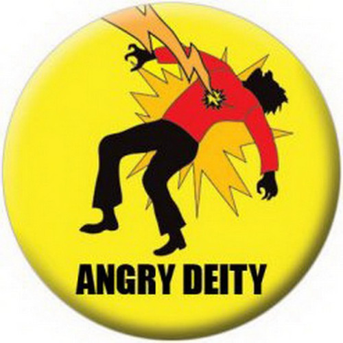 Angry Deity Button 81671
