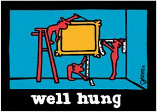 Grimm Well Hung Magnet GM1878