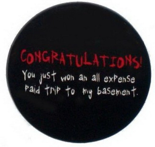 Congratulations Trip Basement Button DB3220