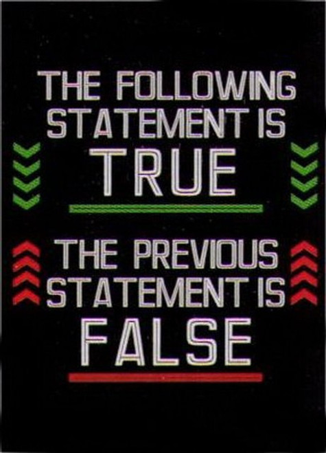 Following Statement Is True Previous False Magnet SM4767