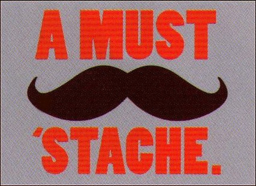 A Must Stache Mustache Magnet NM4235