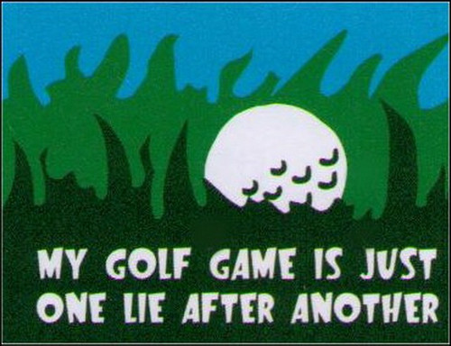 My Golf Game Is One Lie After Another Magnet GM2679