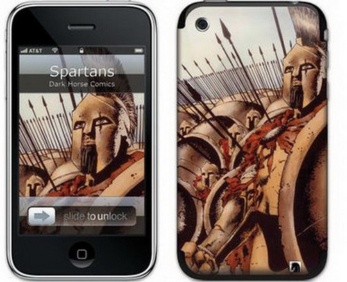 300 The Movie Spartans Protective iPhone GelaSkin 17-146