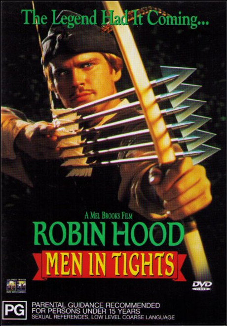 Robin Hood Men In Tights (Region 4) Mel Brooks Comedy DVD