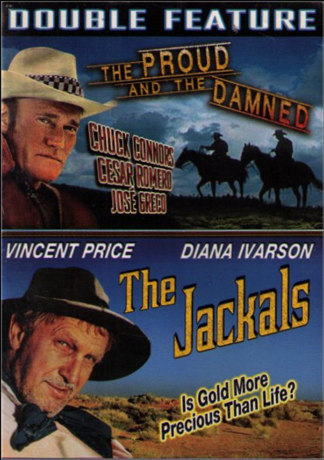 The Proud and The Damned / The Jackals Double Feature Western DVD