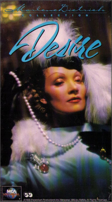 Desire (1936) Vintage VHS Tape - (Marlene Dietrich / Gary Cooper)