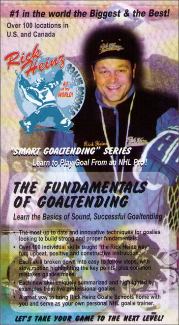 Rick Heinz Goalie Schools Smart Goaltending NHL Pro Vintage VHS Tape