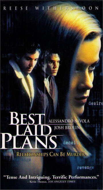 Best Laid Plans Vintage VHS Tape - (Reese Witherspoon)
