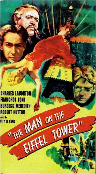 The Man On The Eiffel Tower (1950) Vintage VHS Tape