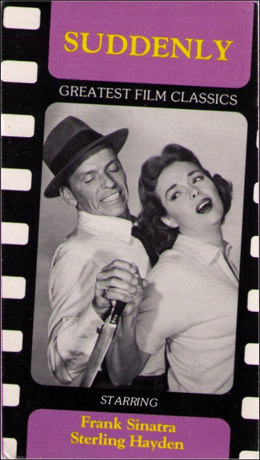 Suddenly (1954) Vintage VHS Tape - (Frank Sinatra / Sterling Hayden / Lewis Allen)