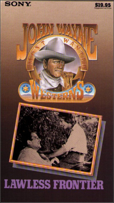 Lawless Frontier VHS Tape - (John Wayne Western)