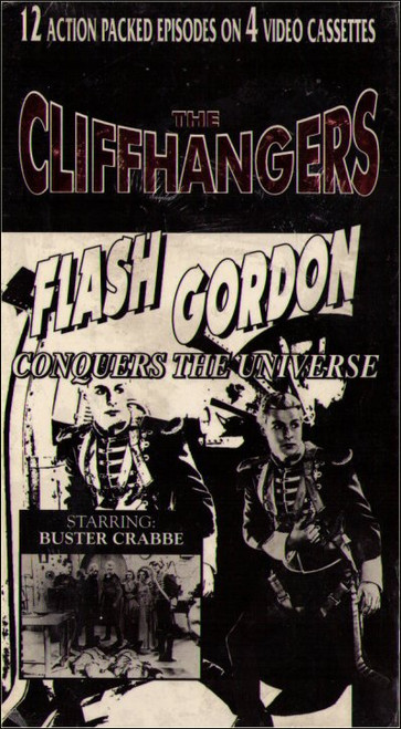 Flash Gordon Conquers The Universe Cliffhangers VHS Box Set