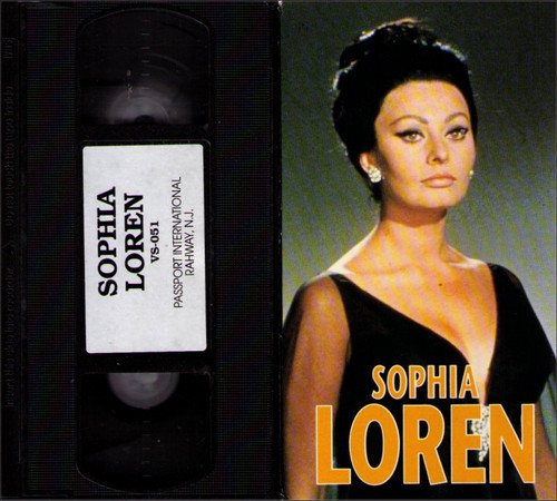 Sophia Loren Hollywood's Leading Ladies Vintage VHS Tape