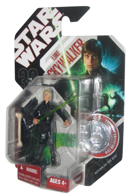 Star Wars 30th Anniversary Luke Skywalker Jedi Knight Action Figure #25 w/ Coin