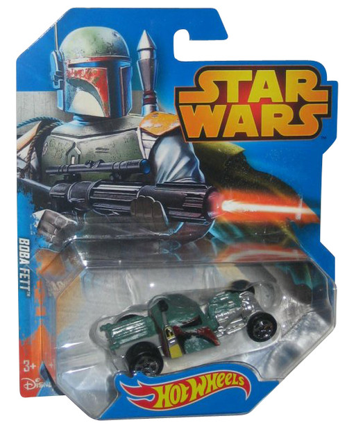 Star Wars Hot Wheels Boba Fett Die Cast Toy Car