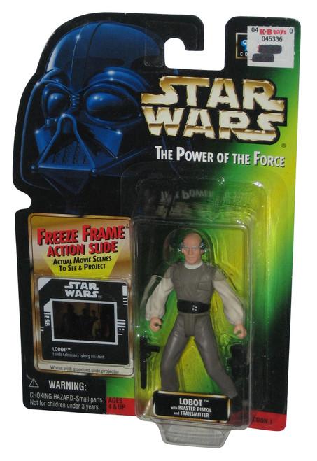 Star Wars Power of The Force Freeze Frame Lobot (1998) Kenner Figure