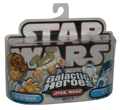 Star Wars Galactic Heroes Luke Skywalker & R2-D2 Hasbro Figure Set