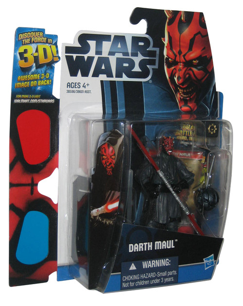 Star Wars Discover The Force Exclusive (2012) Darth Maul Action Figure w/ 3D Glasses