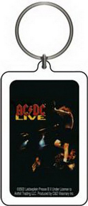 AC/DC Live Lucite Keychain