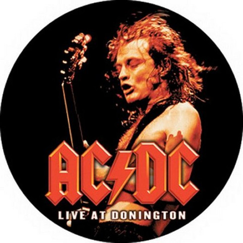 AC/DC Donnington Button B-1541