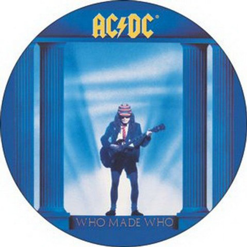 AC/DC Who Made Who Button B-0541