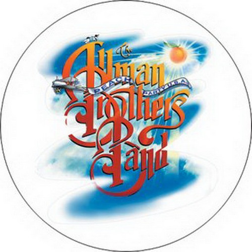 The Allman Brothers Sunset Button B-0512