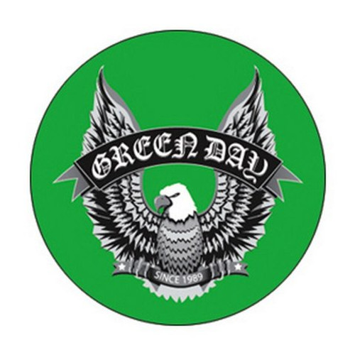 Green Day Eagle Button B-2891