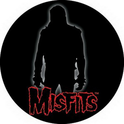 Misfits Silhouette Logo Button B-0274