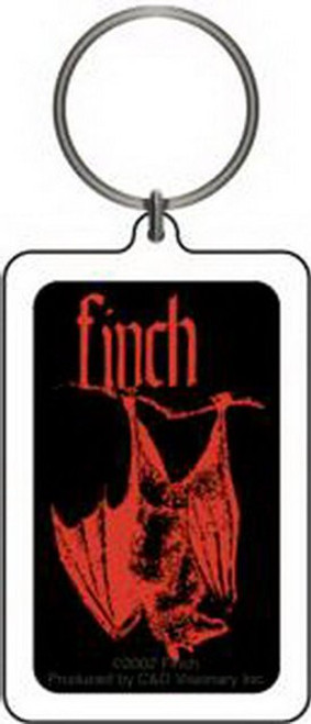 Finch Bats Lucite Keychain K-0741
