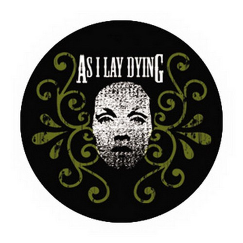As I Lay Dying Girl Button B-2102