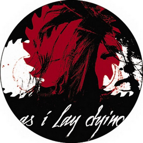 As I Lay Dying Saw Blade Button B-2104