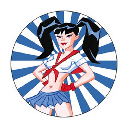 Osaka Popstar Sail Girl Button B-3877