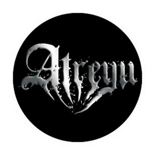 Atreyu Slasher Logo Button B-3878-CH