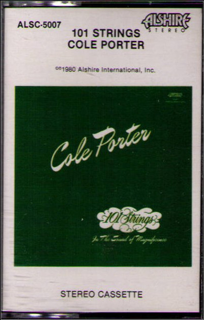 101 Strings Cole Porter Alshire (1980) Vintage Audio Cassette Tape